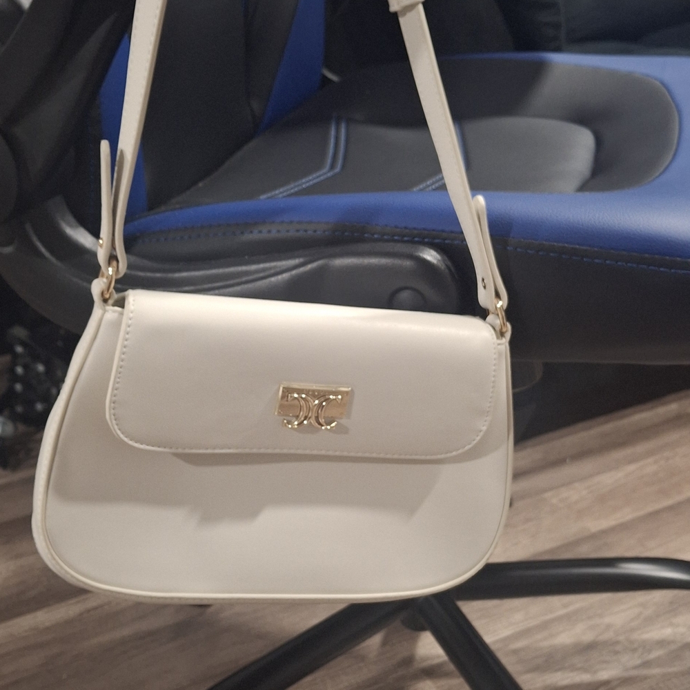 🎄Gluci Elegant White/Eggshell Shoulder Bag🎄 - Picture 12 of 12